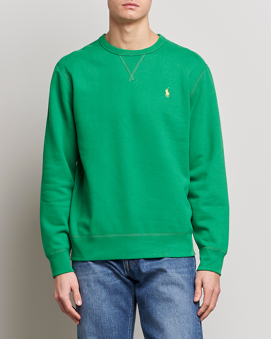 Herren | Pullover | Polo Ralph Lauren | Crew Neck Sweatshirt Optic Green