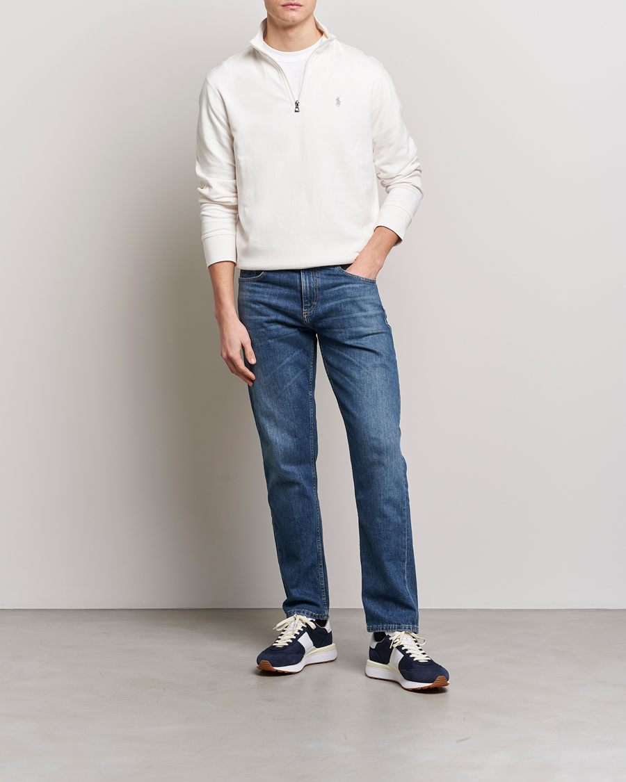 Herren | Pullover | Polo Ralph Lauren | Double Knit Half-Zip Sweater Nevis