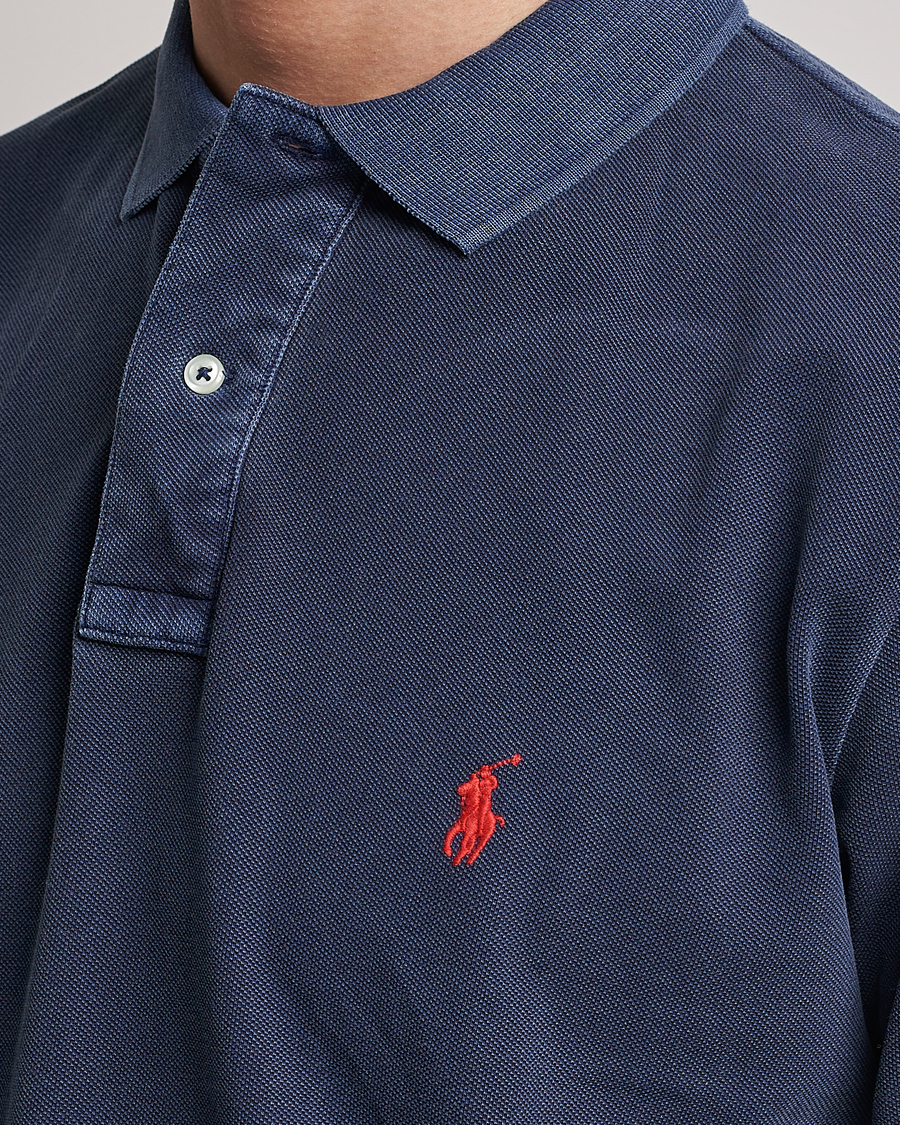 Herren | Poloshirts | Polo Ralph Lauren | Heritage Mesh Polo Newport Navy