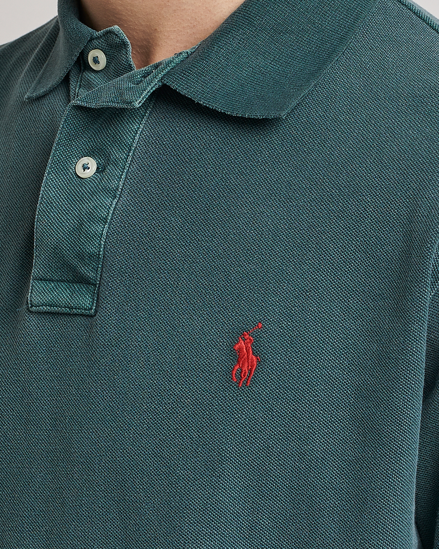 Herren | Poloshirts | Polo Ralph Lauren | Heritage Mesh Polo Forest Green
