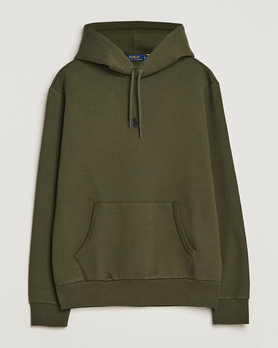 Herren | Pullover | Polo Ralph Lauren | Double Knit Center Logo Hoodie Company Olive