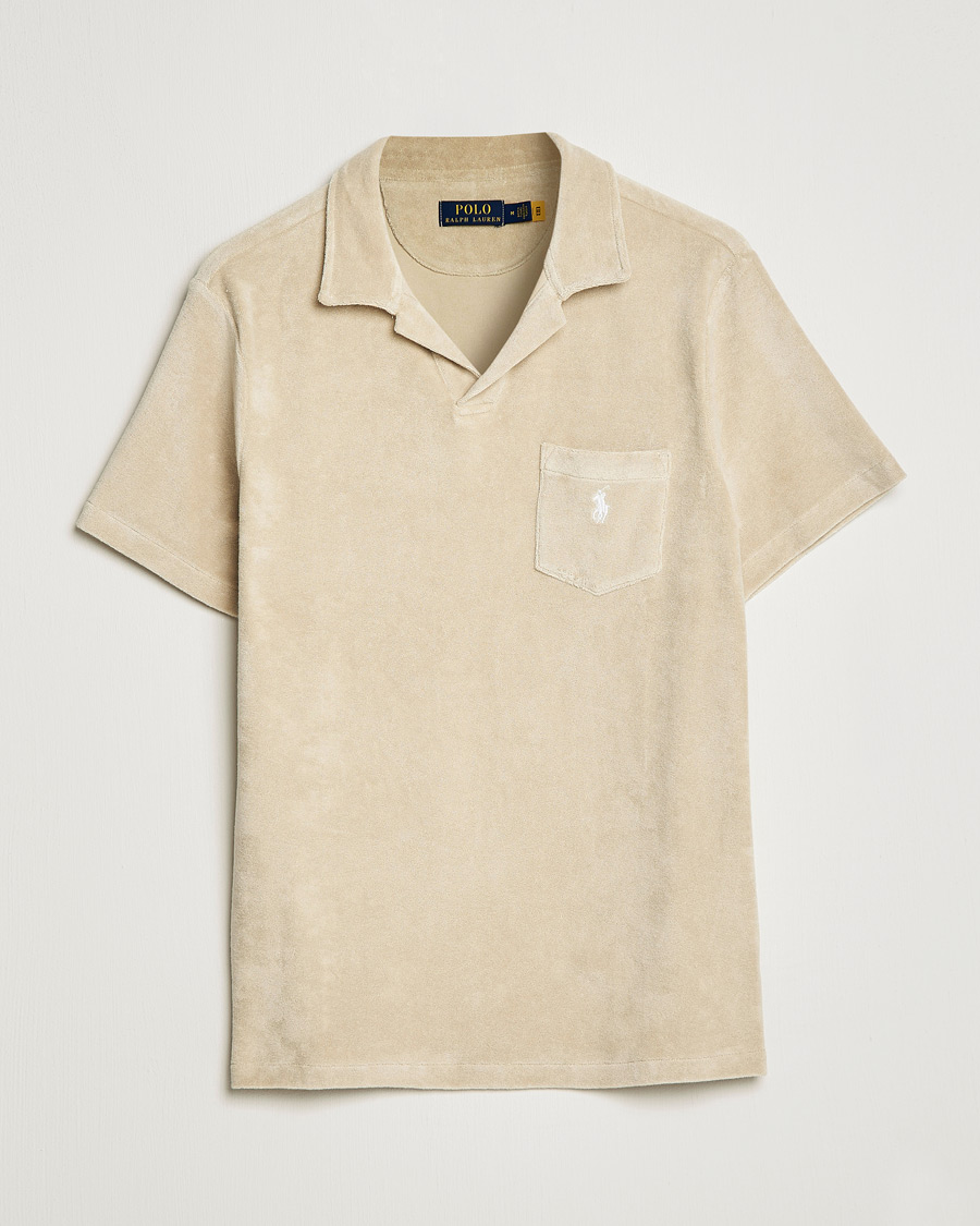Herren | Poloshirts | Polo Ralph Lauren | Cotton Terry Polo Spring Beige