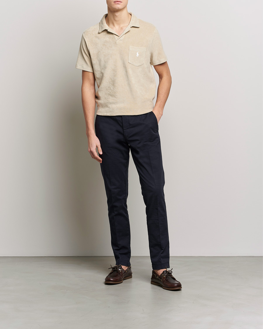 Herren | Poloshirts | Polo Ralph Lauren | Cotton Terry Polo Spring Beige