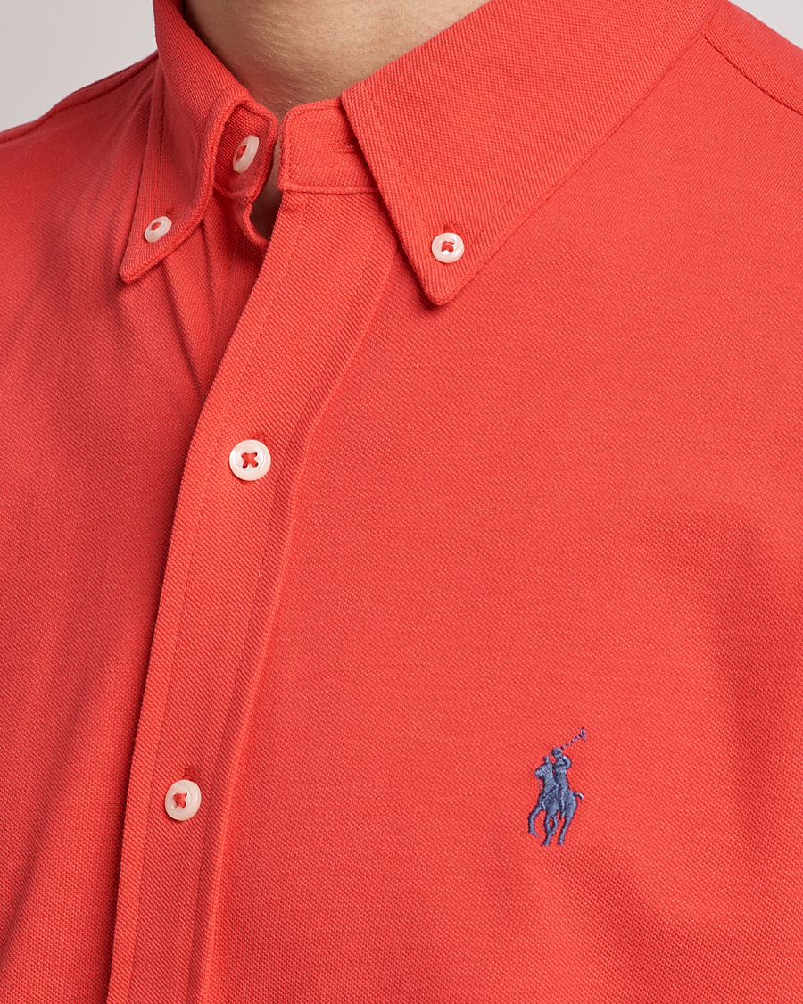 Herren | Hemden | Polo Ralph Lauren | Featherweight Mesh Short Sleeve Shirt Red Reef