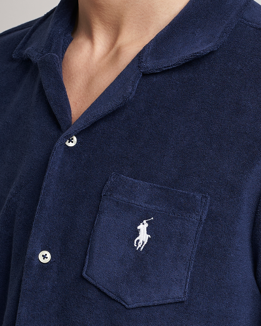 Herren | Hemden | Polo Ralph Lauren | Cotton Terry Short Sleeve Newport Navy