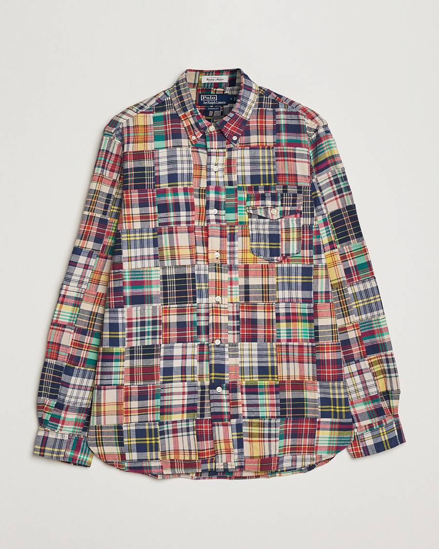 Herren | Hemden | Polo Ralph Lauren | Madras Patchwork Overshirt Multi