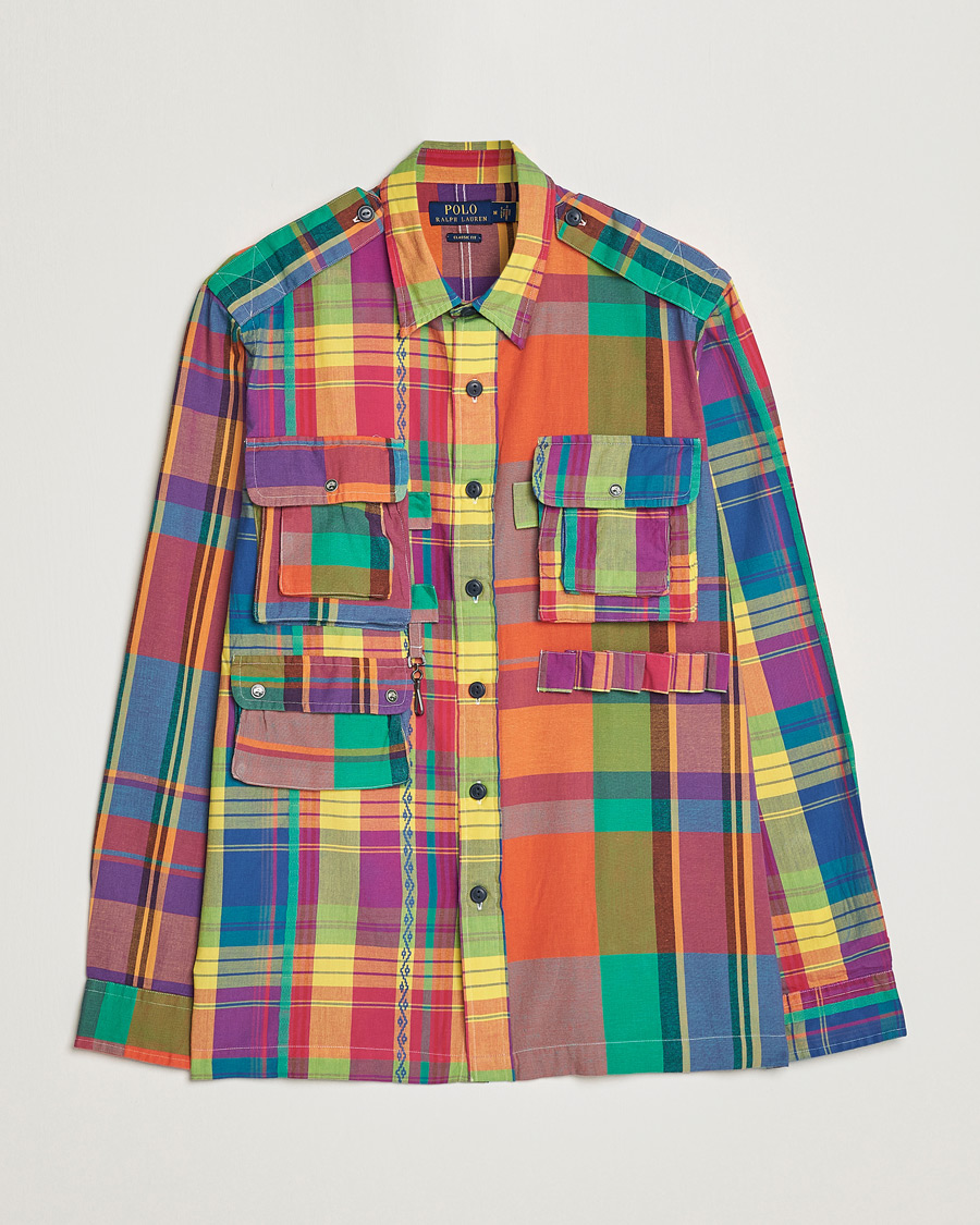 Herren | Hemden | Polo Ralph Lauren | Madras Checked Shirt Yellow/Green