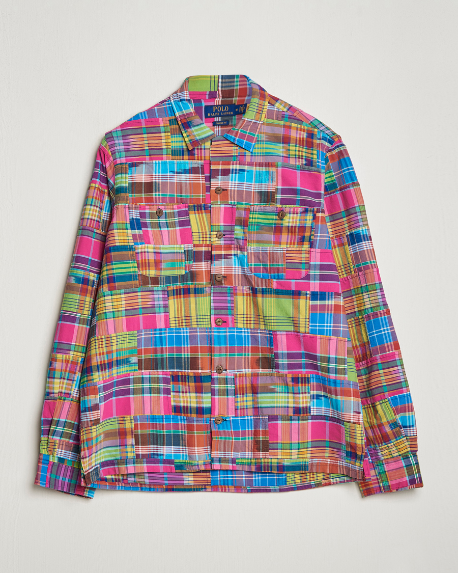 Herren | Hemden | Polo Ralph Lauren | Madras Checked Overshirt Patchwork