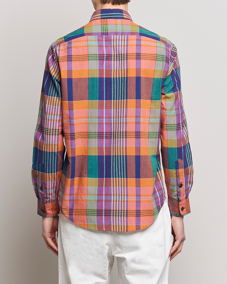 Herren | Hemden | Polo Ralph Lauren | Madras Checked Shirt Orange/Purple
