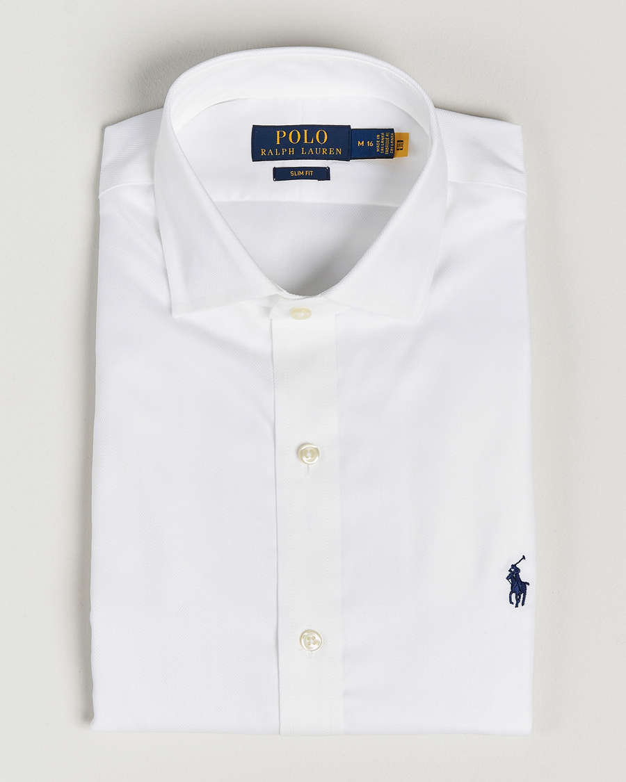 Herren | Hemden | Polo Ralph Lauren | Slim Fit Dress Shirt White