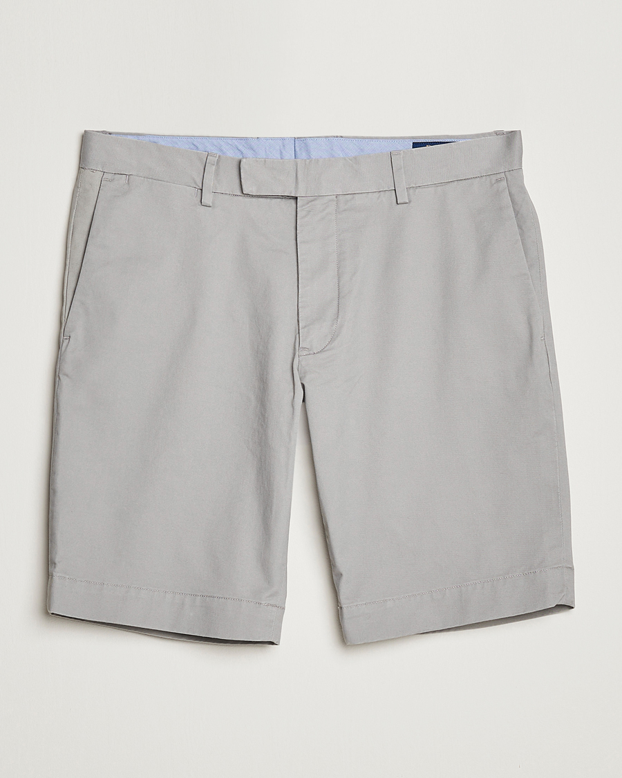 Herren | Shorts | Polo Ralph Lauren | Tailored Slim Fit Shorts Grey Fog