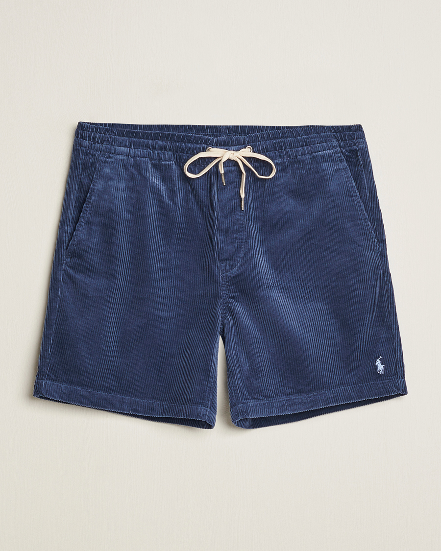 Herren | Shorts | Polo Ralph Lauren | Prepster Corduroy Drawstring Shorts Boston Navy