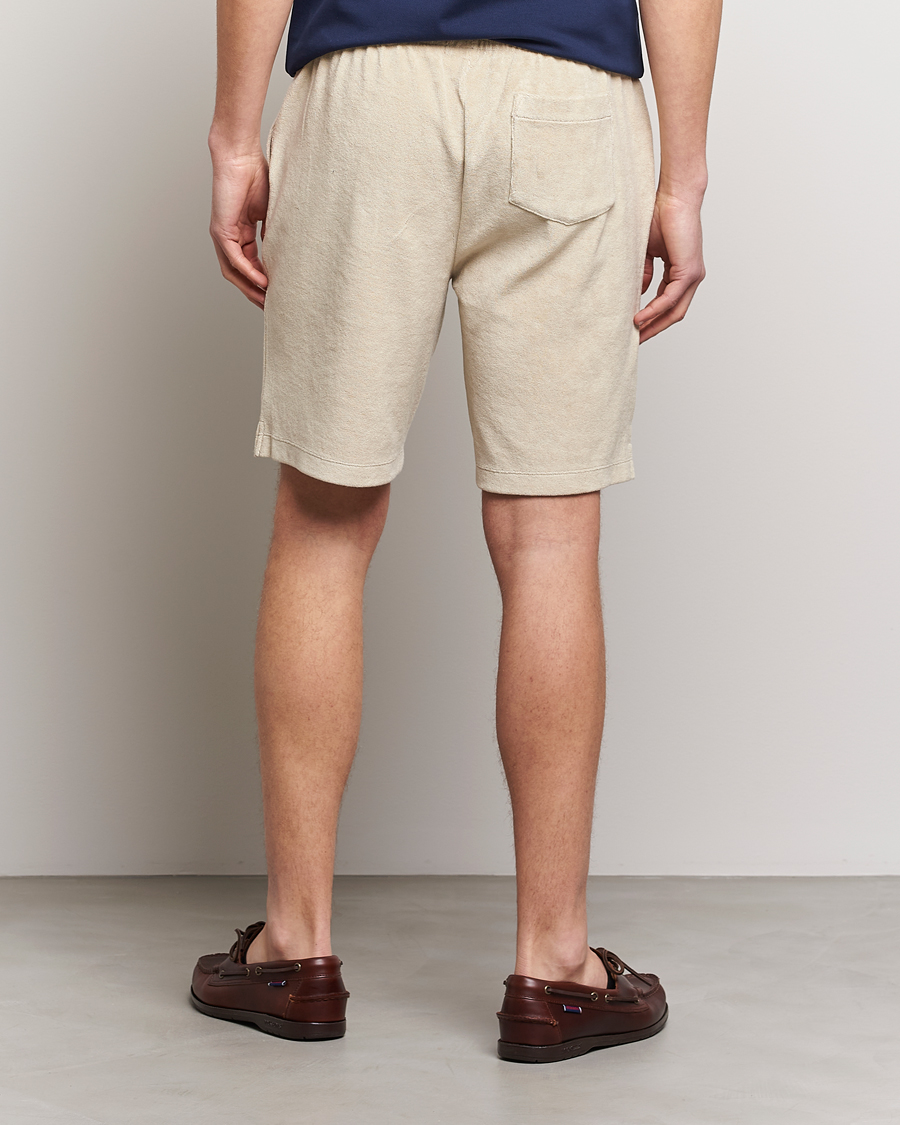 Herren | Shorts | Polo Ralph Lauren | Cotton Terry Drawstring Shorts Spring Beige