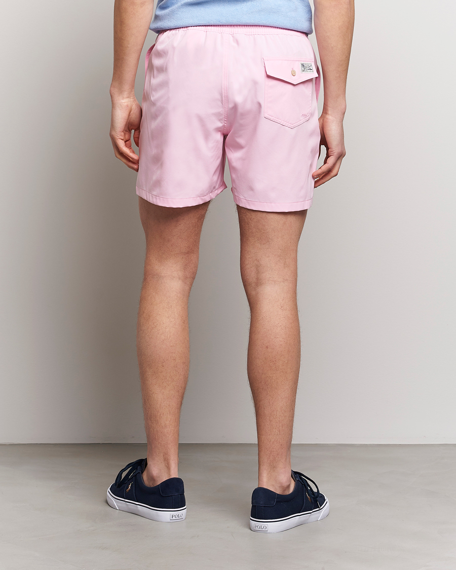 Herren | Badehosen | Polo Ralph Lauren | Recyceled Traveler Boxer Swimshorts Carmel Pink