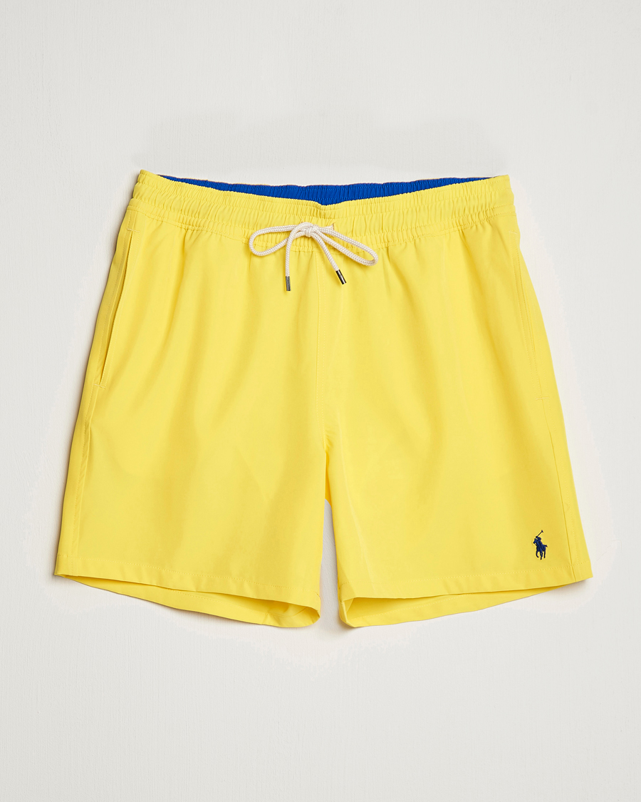 Herren | Badehosen | Polo Ralph Lauren | Recyceled Traveler Boxer Swimshorts Lemon Crush