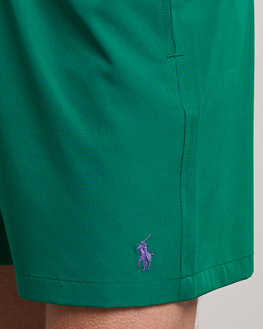 Herren | Badehosen | Polo Ralph Lauren | Recyceled Traveler Boxer Swimshorts Primary Green