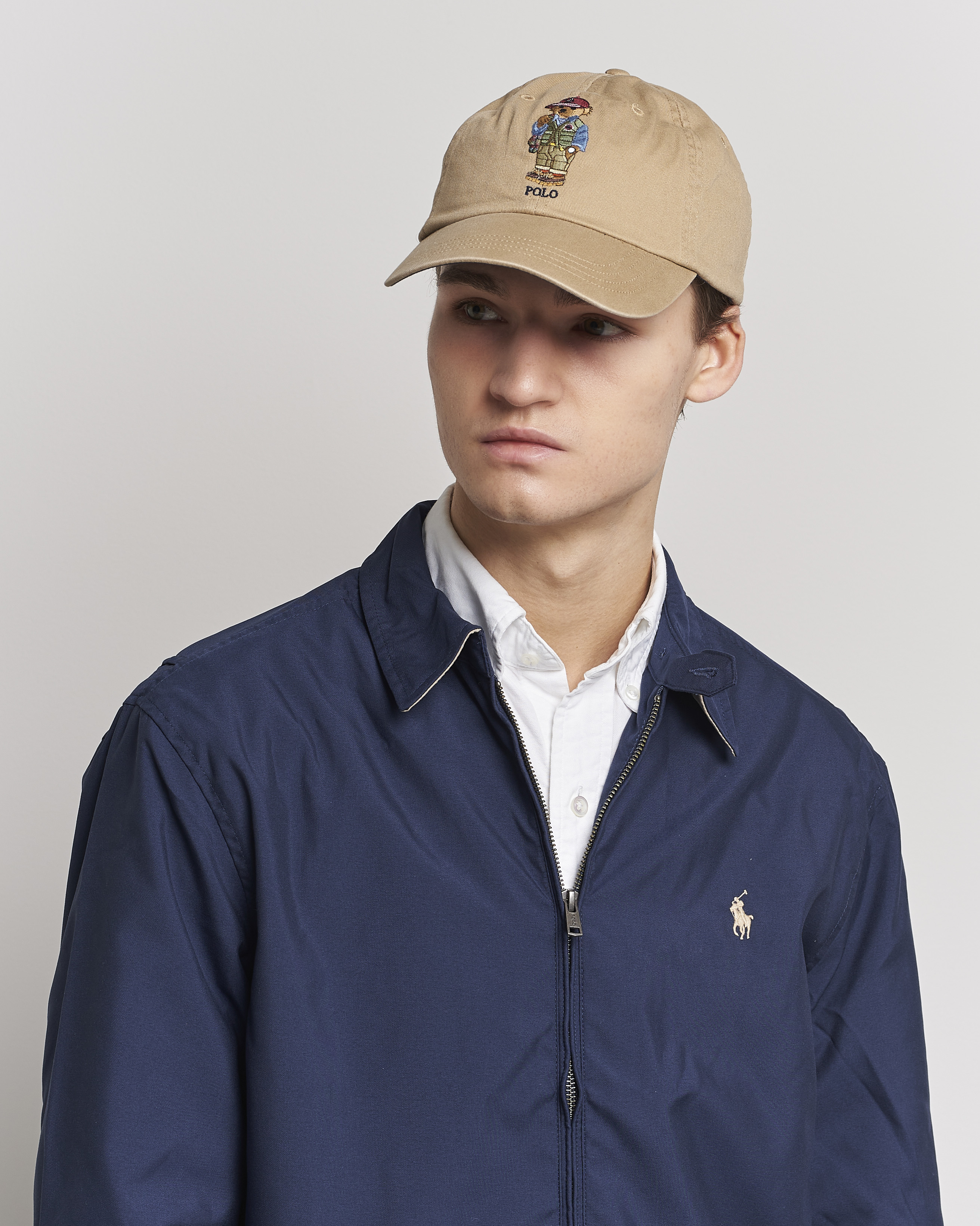 Herren | Polo Ralph Lauren Twill Bear Cap Luxury Tan | Polo Ralph Lauren | Twill Bear Cap Luxury Tan