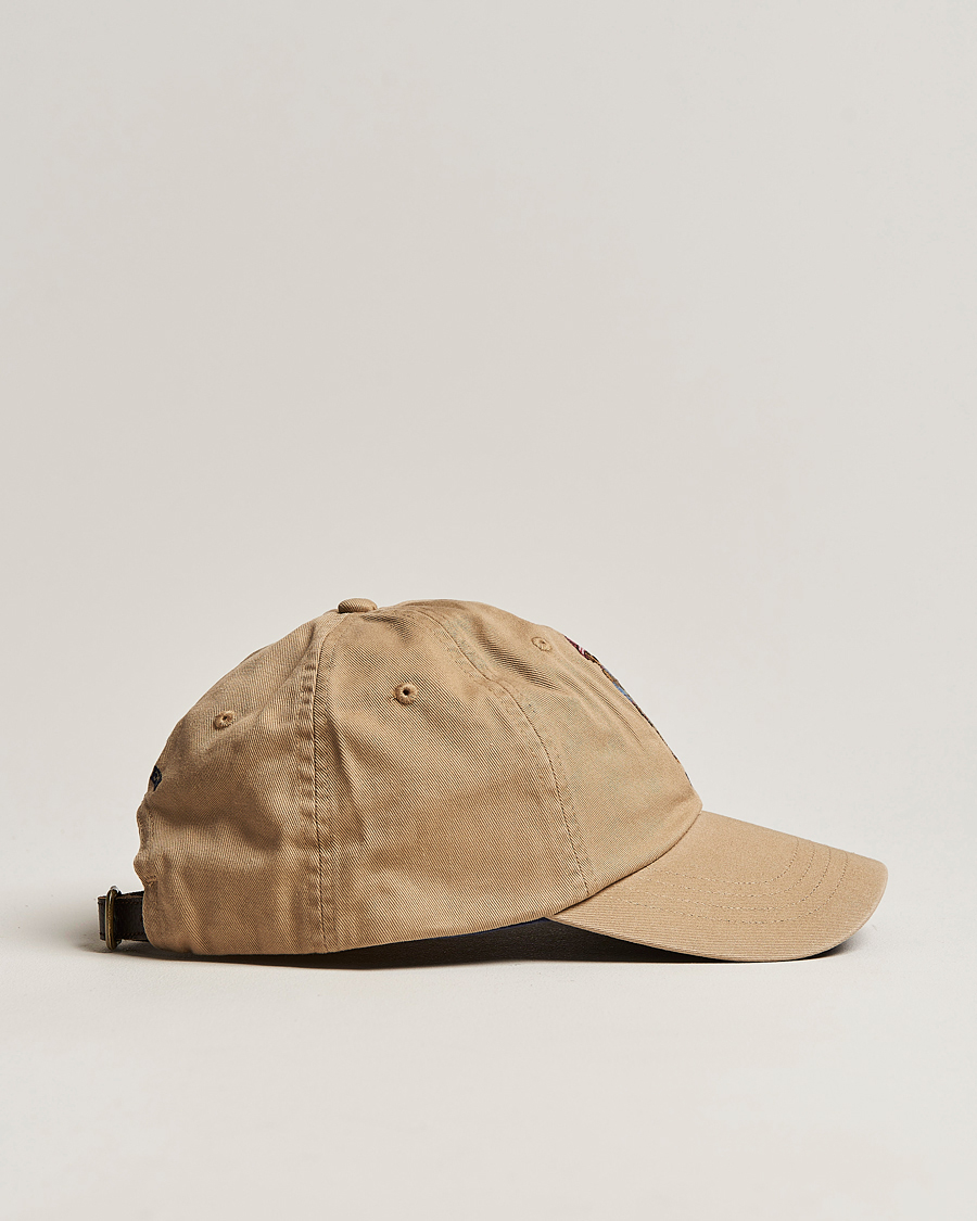 Herren | Polo Ralph Lauren Twill Bear Cap Luxury Tan | Polo Ralph Lauren | Twill Bear Cap Luxury Tan