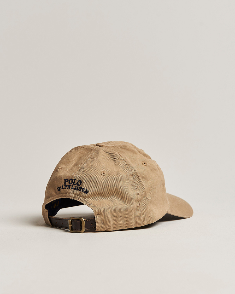 Herren | Polo Ralph Lauren Twill Bear Cap Luxury Tan | Polo Ralph Lauren | Twill Bear Cap Luxury Tan