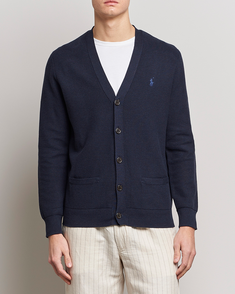 Herren | Pullover | Polo Ralph Lauren | Cotton Cardigan Navy Heather