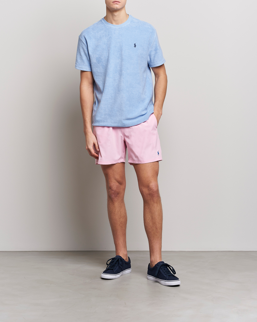 Herren | T-Shirts | Polo Ralph Lauren | Terry Cotton Tee Austin Blue