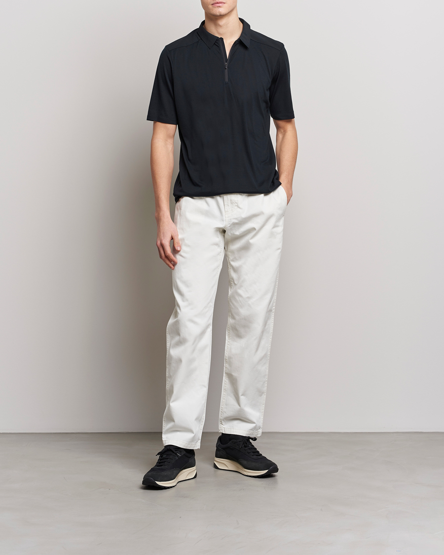 Herren | Poloshirts | Arc'teryx Veilance | Frame Short Sleeve Polo Shirt Black