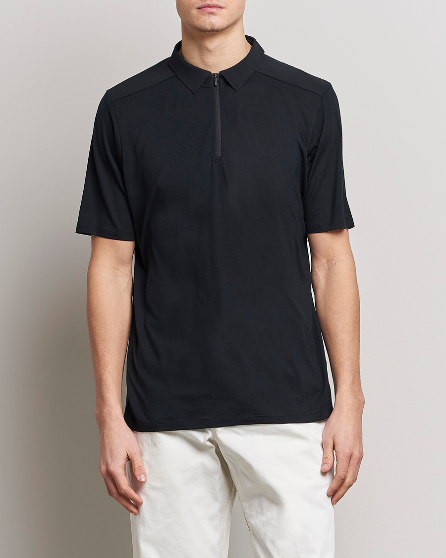 Herren | Poloshirts | Arc'teryx Veilance | Frame Short Sleeve Polo Shirt Black