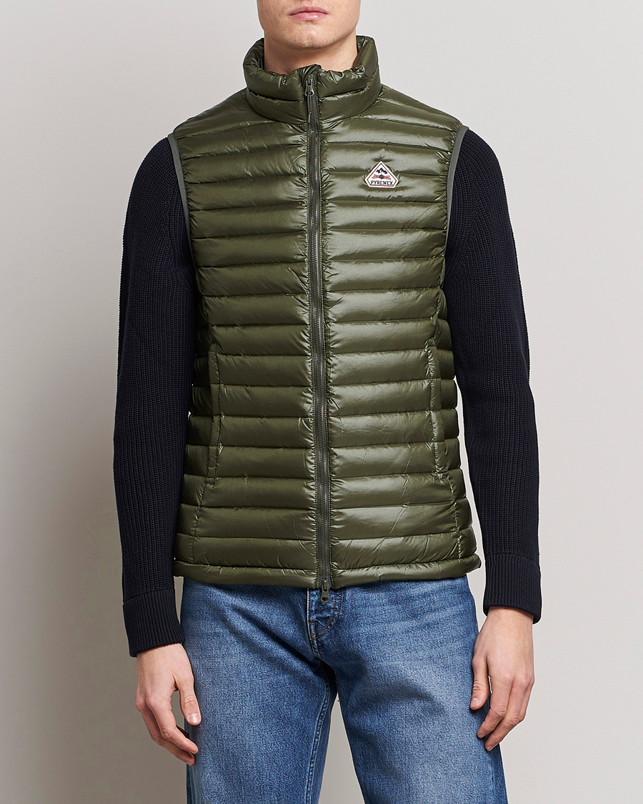 Herren | Jacken | Pyrenex | Bruce Down Padded Vest Deep Khaki