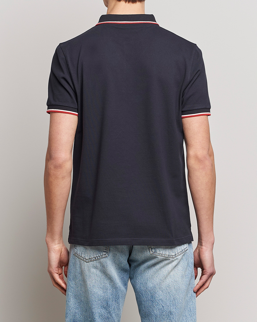 Herren | Poloshirts | Pyrenex | Leyre Cotton Logo Polo Deep Ink