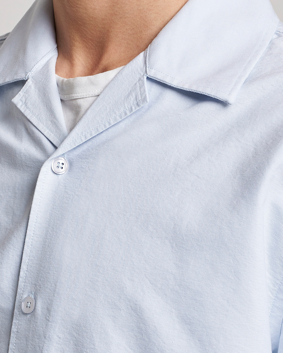 Herren | Hemden | Filippa K | Oxford Overshirt Ice Blue