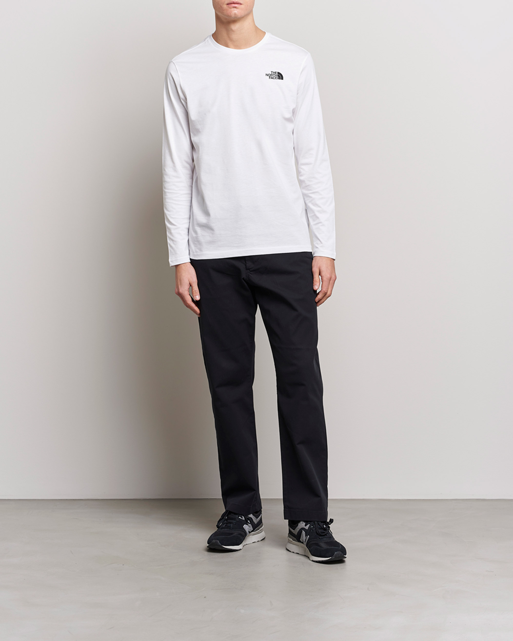 Herren | T-Shirts | The North Face | Long Sleeve Easy T-Shirt White