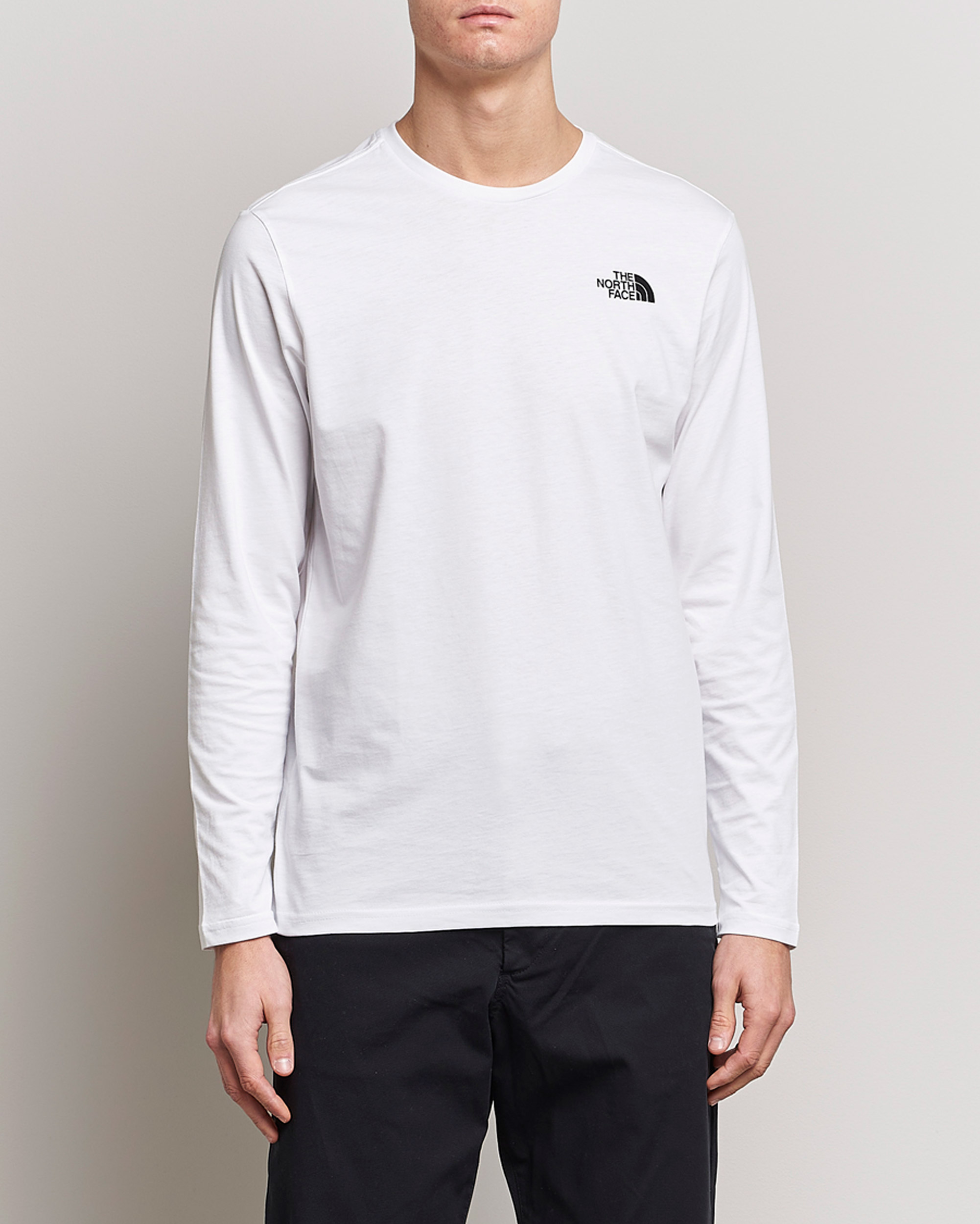 Herren | T-Shirts | The North Face | Long Sleeve Easy T-Shirt White