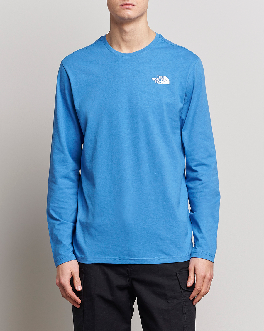 Herren | T-Shirts | The North Face | Long Sleeve Easy T-Shirt Super Sonic Blue