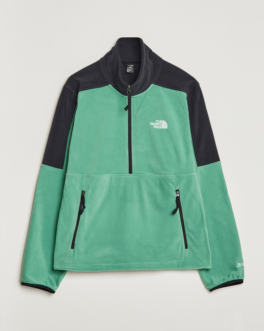 Herren | Pullover | The North Face | Polartec Fleece Half Zip Deep Grass Green