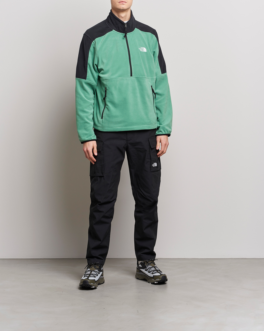 Herren | Pullover | The North Face | Polartec Fleece Half Zip Deep Grass Green