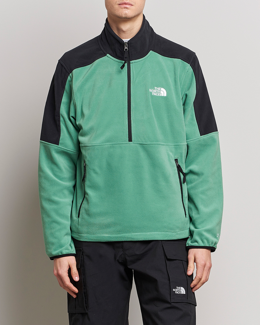 Herren | Pullover | The North Face | Polartec Fleece Half Zip Deep Grass Green
