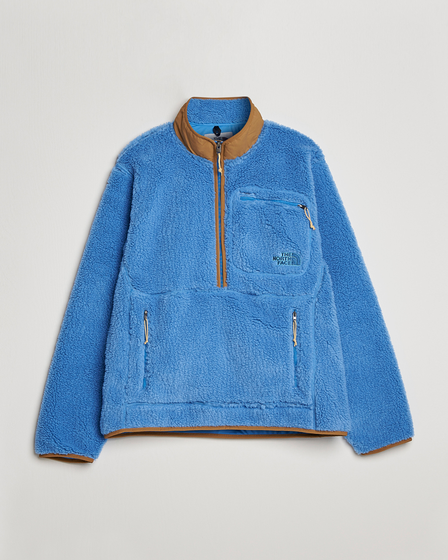 Herren | Pullover | The North Face | Heritage Fleece Pile Half Zip Super Sonic Blue