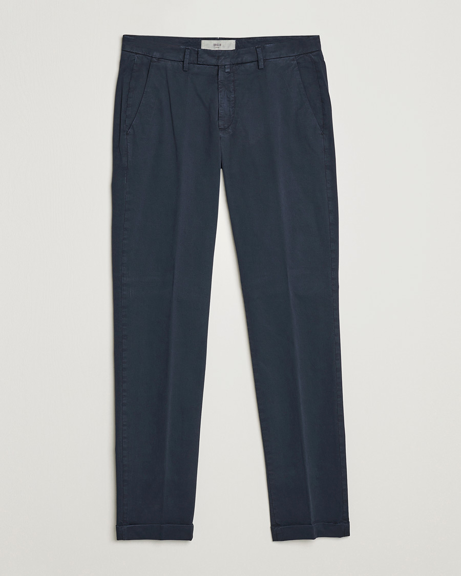 Herren | Hosen | Briglia 1949 | Slim Fit Cotton Chinos Navy