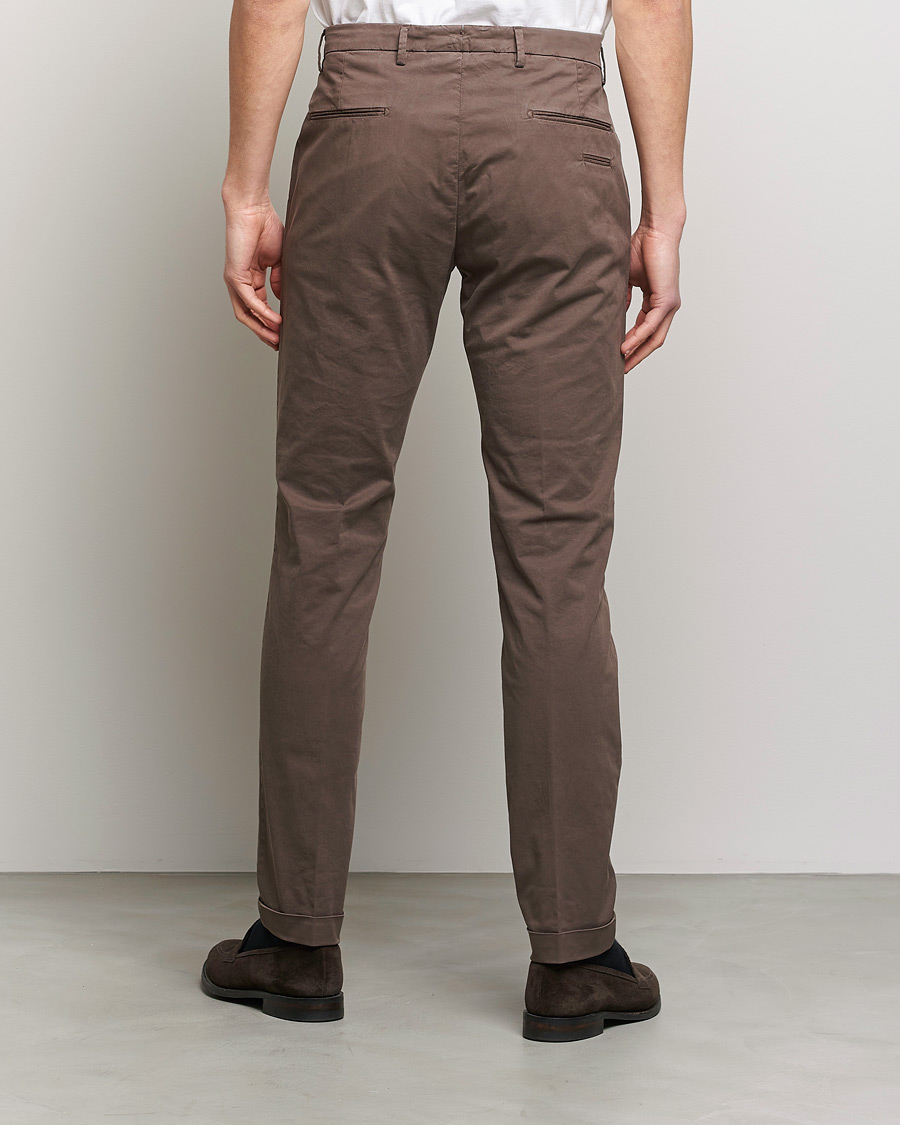 Herren | Hosen | Briglia 1949 | Slim Fit Cotton Chinos Brown