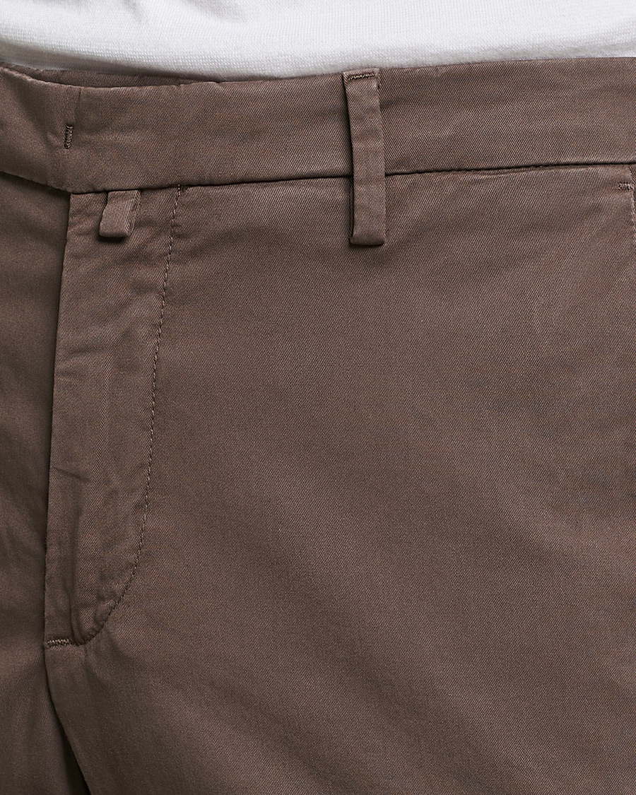 Herren | Hosen | Briglia 1949 | Slim Fit Cotton Chinos Brown