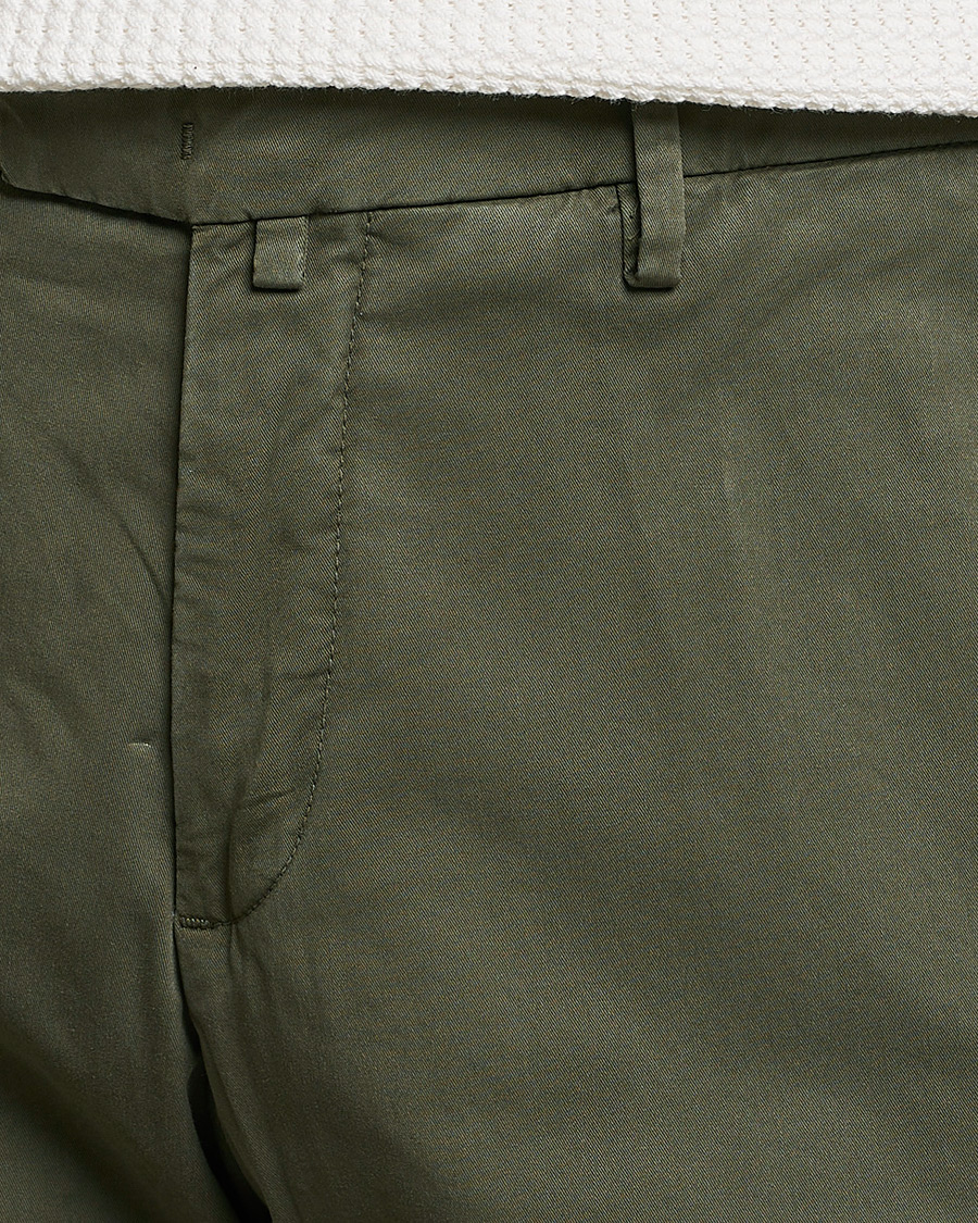 Herren | Hosen | Briglia 1949 | Slim Fit Cotton Chinos Olive