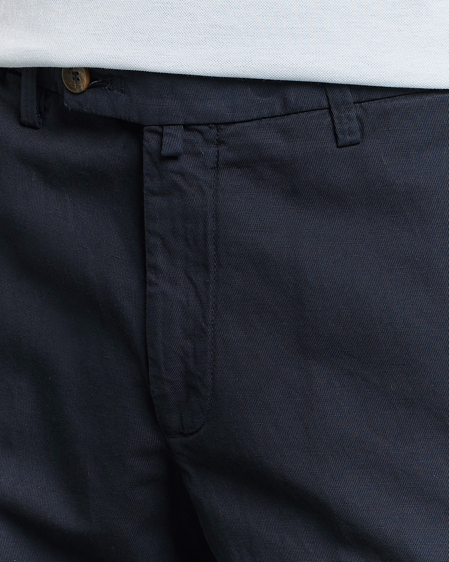Herren | Shorts | Briglia 1949 | Linen/Cotton Shorts Navy