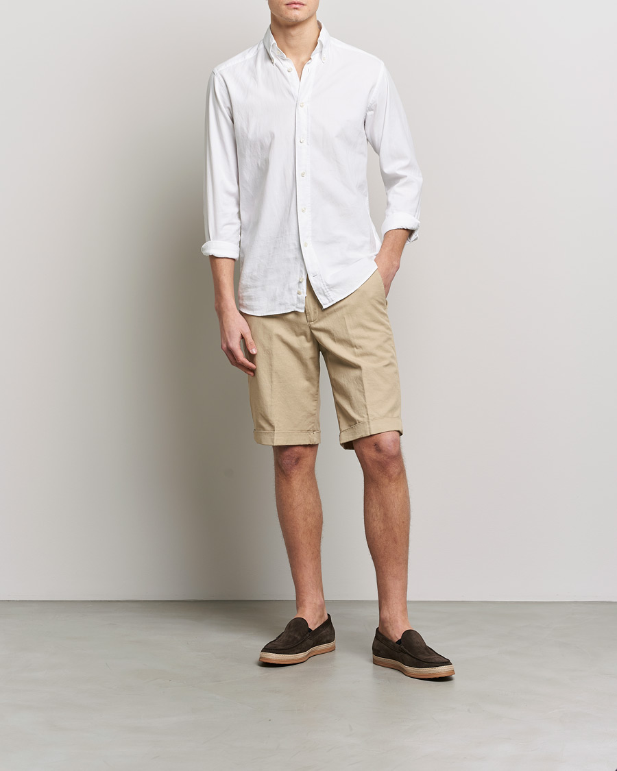 Herren | Shorts | Briglia 1949 | Linen/Cotton Shorts Beige