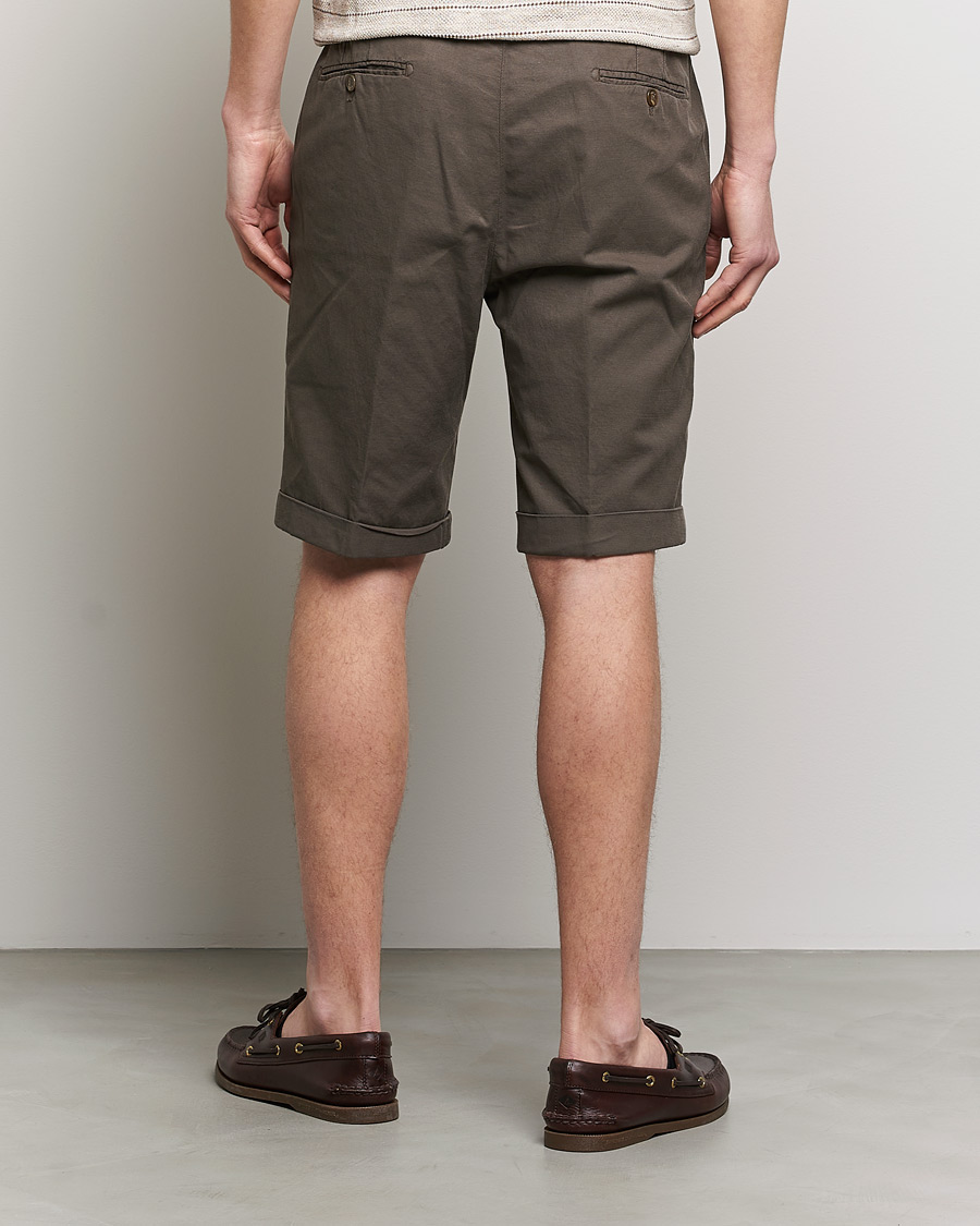 Herren | Shorts | Briglia 1949 | Linen/Cotton Shorts Brown