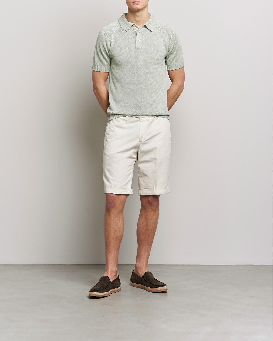 Herren | Shorts | Briglia 1949 | Linen/Cotton Shorts Cream