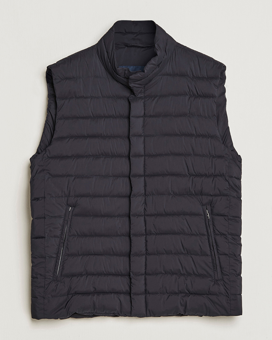 Herren | Westen | Herno | Nuage Matt Nylon Vest Midnight