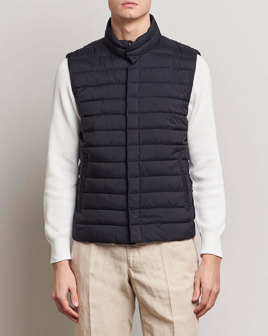 Herren | Westen | Herno | Nuage Matt Nylon Vest Midnight