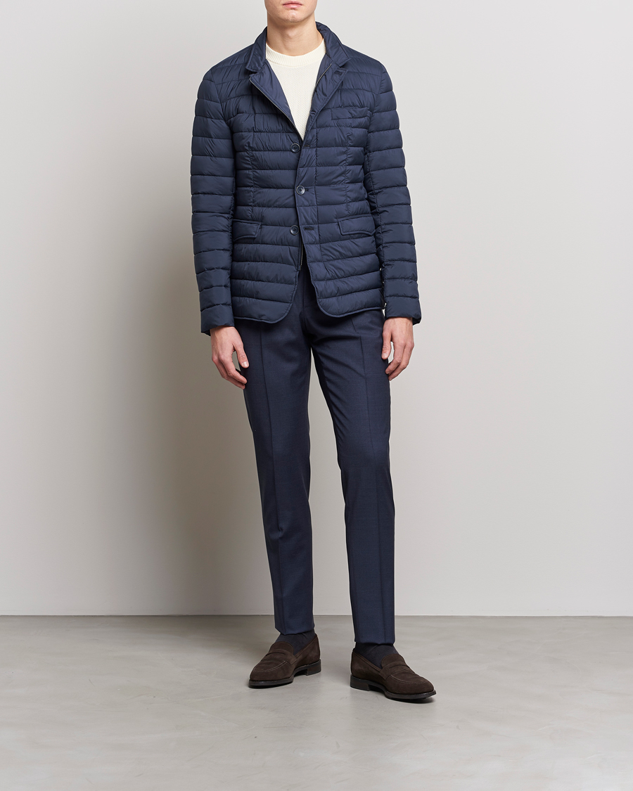 Herren | Jacken | Herno | Nuage Matt Nylon Blazer Navy