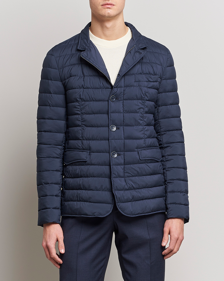 Herren | Jacken | Herno | Nuage Matt Nylon Blazer Navy