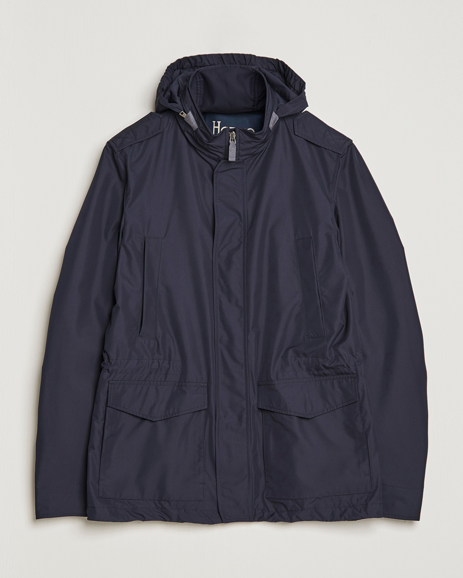 Herren | Jacken | Herno | Nylon Field Jacket Navy